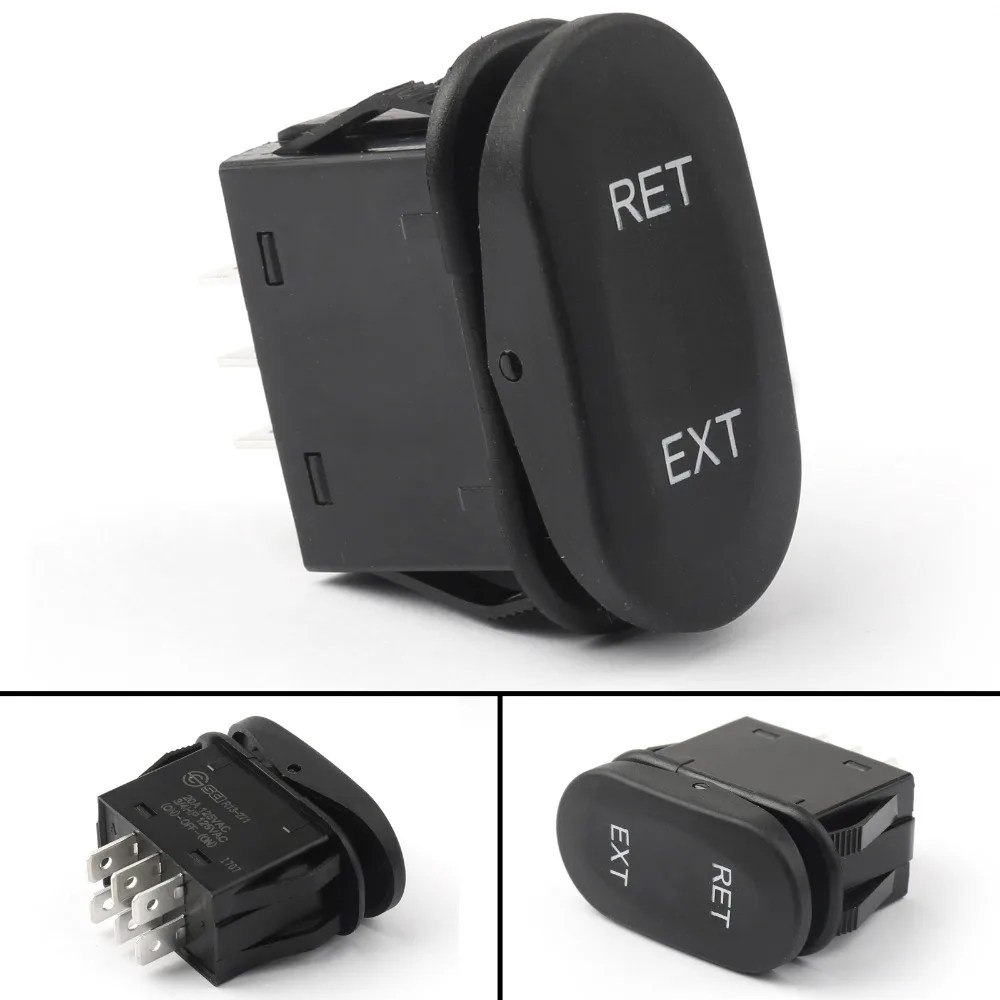 Кулисный Переключатель areyourstore 6Pin ВКЛ ВЫКЛ мгновенный 125 В/16A 250 В/10A 37 мм SCI Boat Car