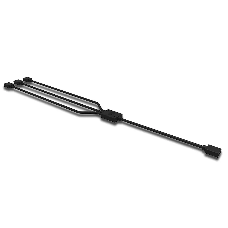 Cooler Master 1to3 4pin 12В RGB кабель адаптера вентилятора чехол для компьютера разъем