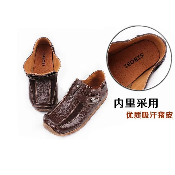 2016 горячей продажи новых детей способа обувь Из Натуральной кожи мальчиков | Мать