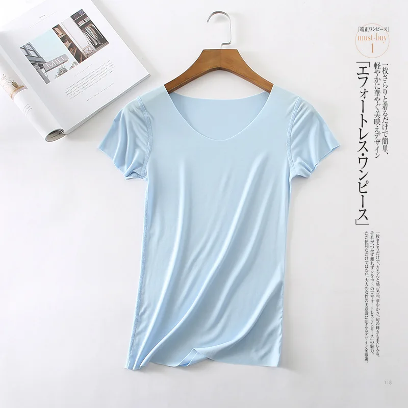 

Summer T Shirt Modal Plus Size Loose Tshirt Women Short Sleeve White Tops Tee Shirt Femme Clothing 2019