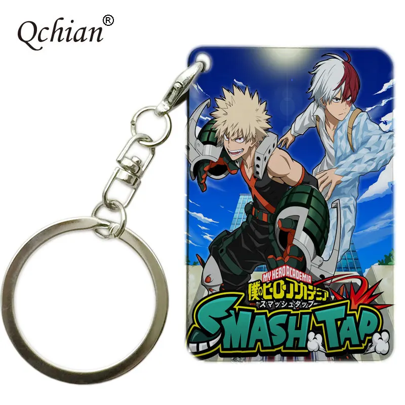 Аниме My Hero academic брелки для мужчин Автомобильный держатель ключей Boku no hero брелок
