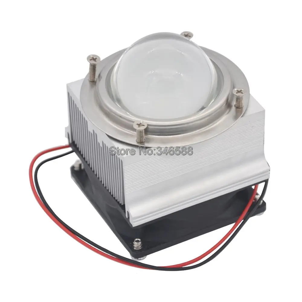 Вентилятор охлаждения мощностью 20 50 Вт с алюминиевым теплоотводом и оптическим