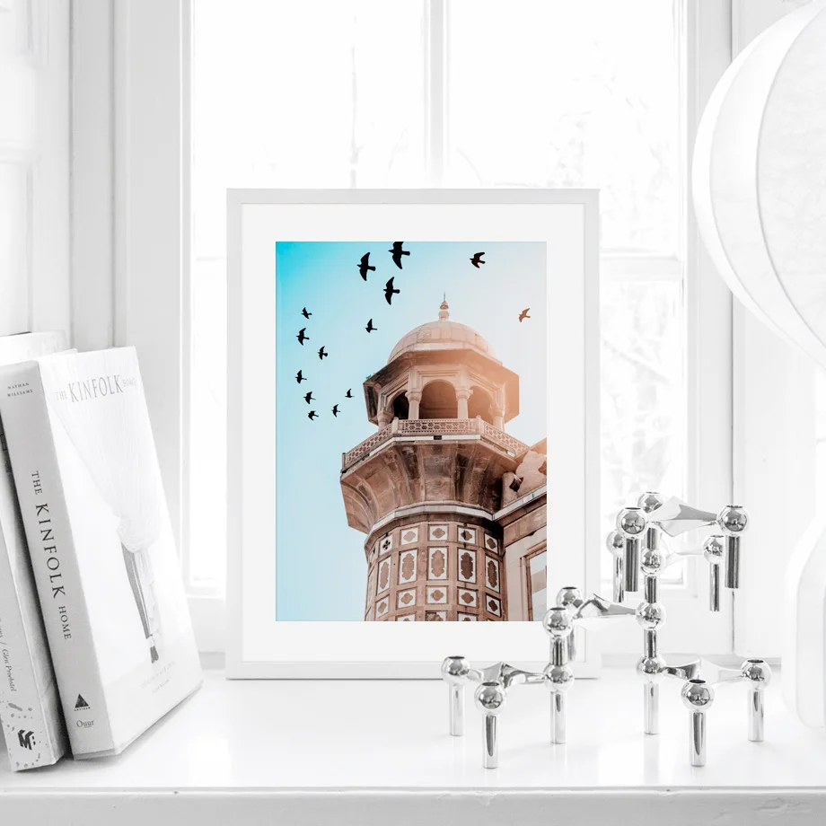 Morocco mosque дверь пустыни цитаты плакаты на скандинавскую тему и принты исламские стены искусства холст картины настенные картины для декора гостиной