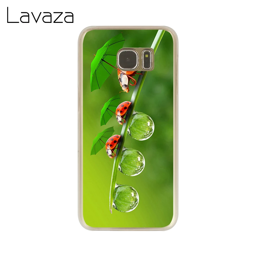 Lavaza лист &quotБожья коровка&quot Дейзи чехол для телефона samsung Galaxy J7 J6 J5 J3 J1 J2 2018 2017 2016