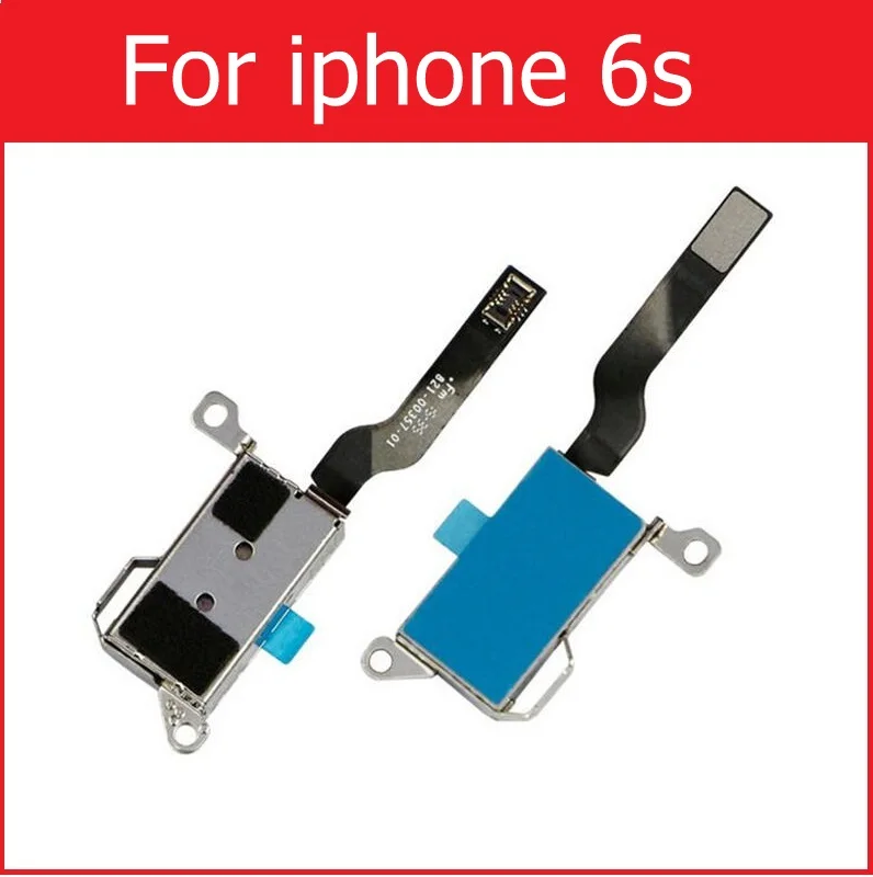 10 шт. подлинный новый гибкий кабель Вибратор для iPhone 4 4s 5 5s 5C SE 6 6S Plus двигатель