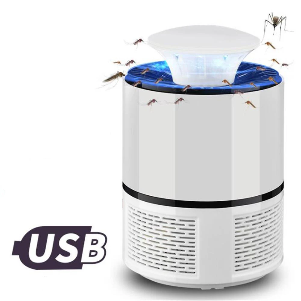 USB электрическая лампа от комаров, анти-москитный Светодиодный УФ-светильник, анти-москитная муха, ловушка для насекомых zapper, ловушка-убийца для беременных женщин и детей