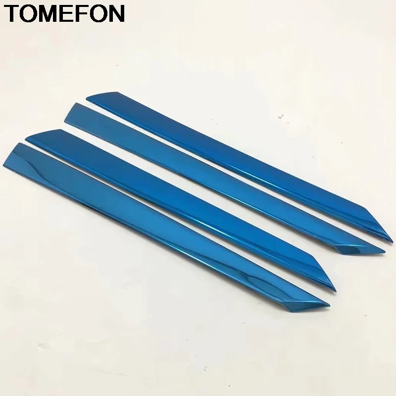 

TOMEFON For Honda Accord 2018 2019 10th Inner Door Bowl Upper Strip Frame Moulding Cover Trim Interior Accessories
