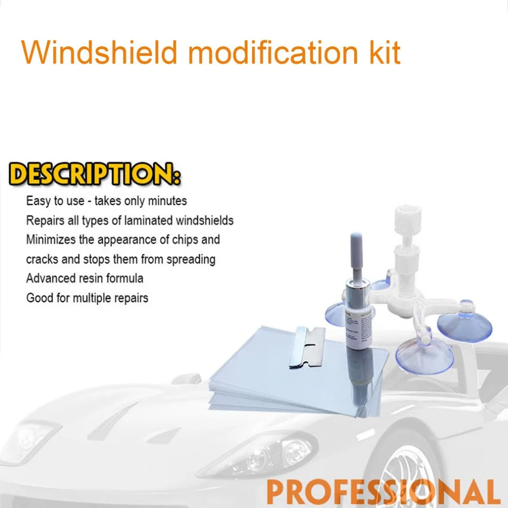 Windshield Repair Kits DIY Car Window Tools Glass Scratch Windscreen Crack Restore Screen Polishing Car-styling | Инструменты