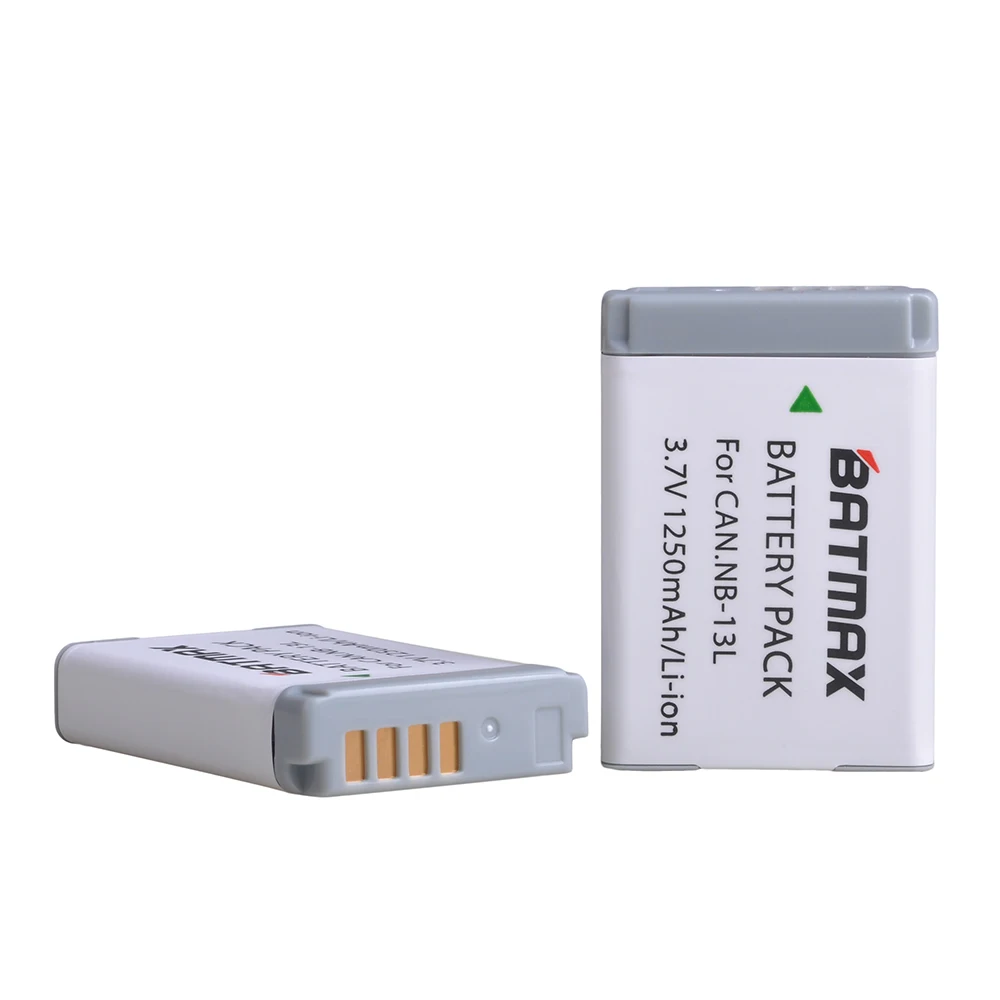 2 шт. NB-13L NB13L NB 13L батарея + ЖК-зарядное устройство USB с Type C для Canon G5X G7X G9X G7 X Mark II SX620 HS