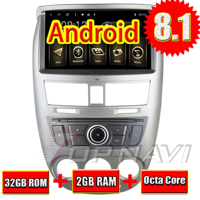 Автомобильные видеоплееры для Buick Excelle 2013 10 1 ''Android 8 2GRAM Автомобильный