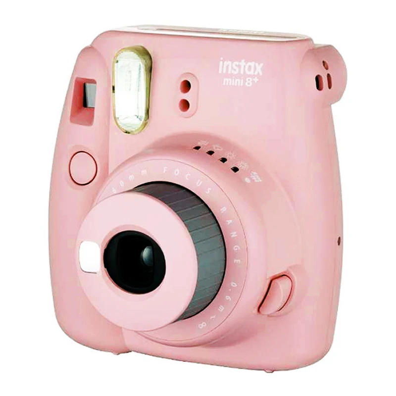 Камера моментальной печати Fujifilm Instax Mini 8 Plus клубника с ручным ремешком Fuji крупным