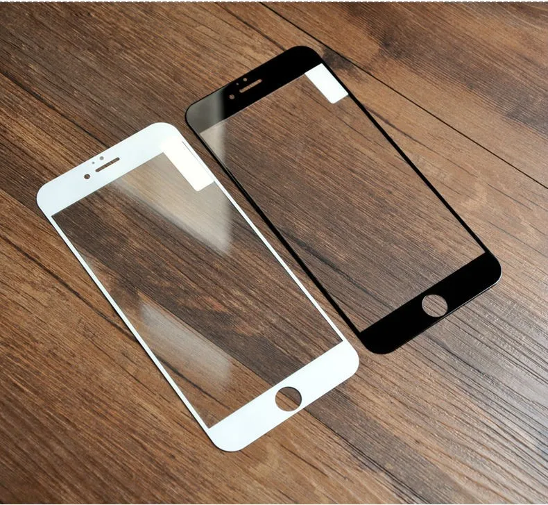 Для iphone 7 6S 3D изогнутые края полное покрытие Закаленное стекло Защитная пленка