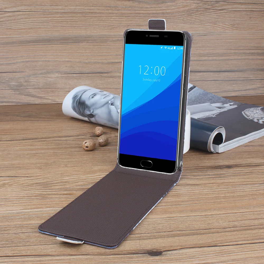 Оригинальный кожаный чехол для Ulefone Gemini Pro с откидной крышкой чехлы телефонов