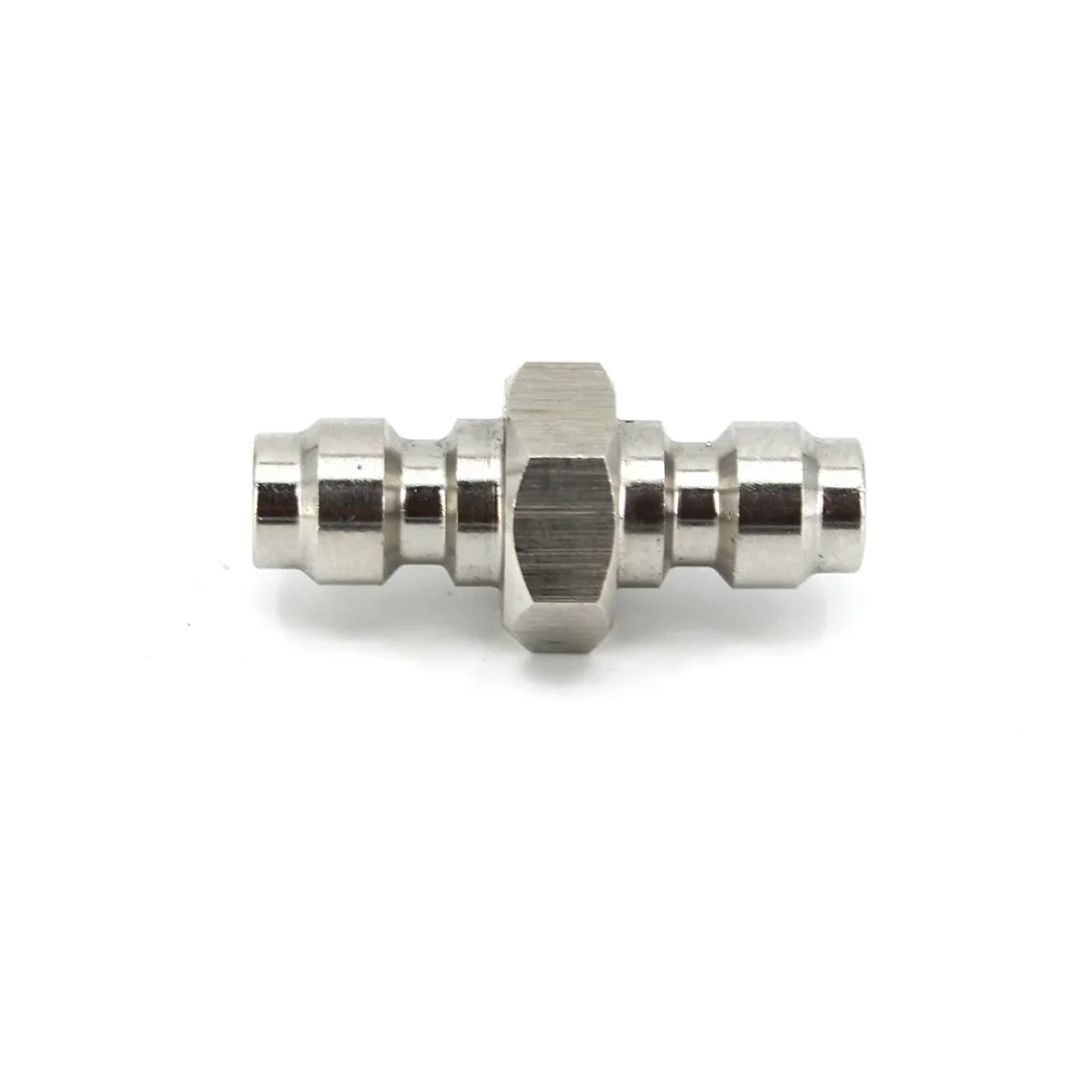 PCP ВВС высокое давление Пейнтбол нержавеющая сталь 8 мм Быстрый двойной конец