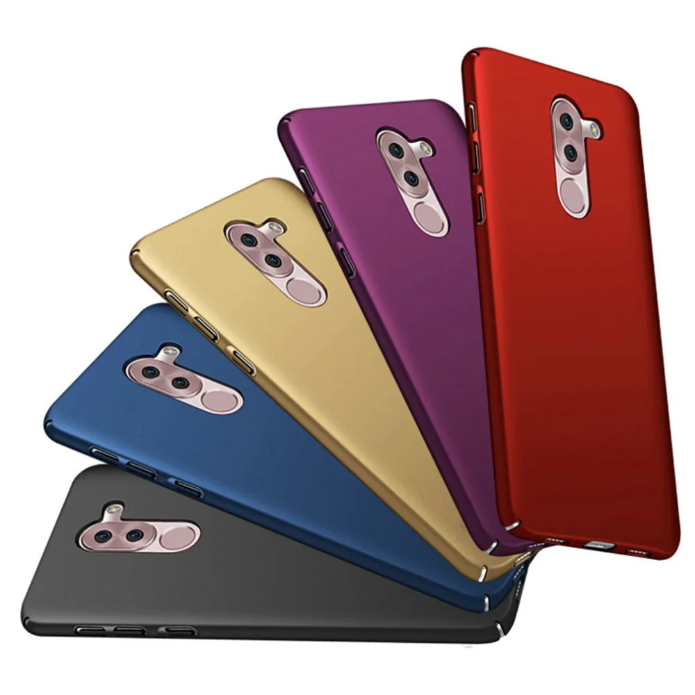 Роскошный чехол для Huawei Honor 6x 7a pro жесткий пластиковый матовый задняя крышка 360