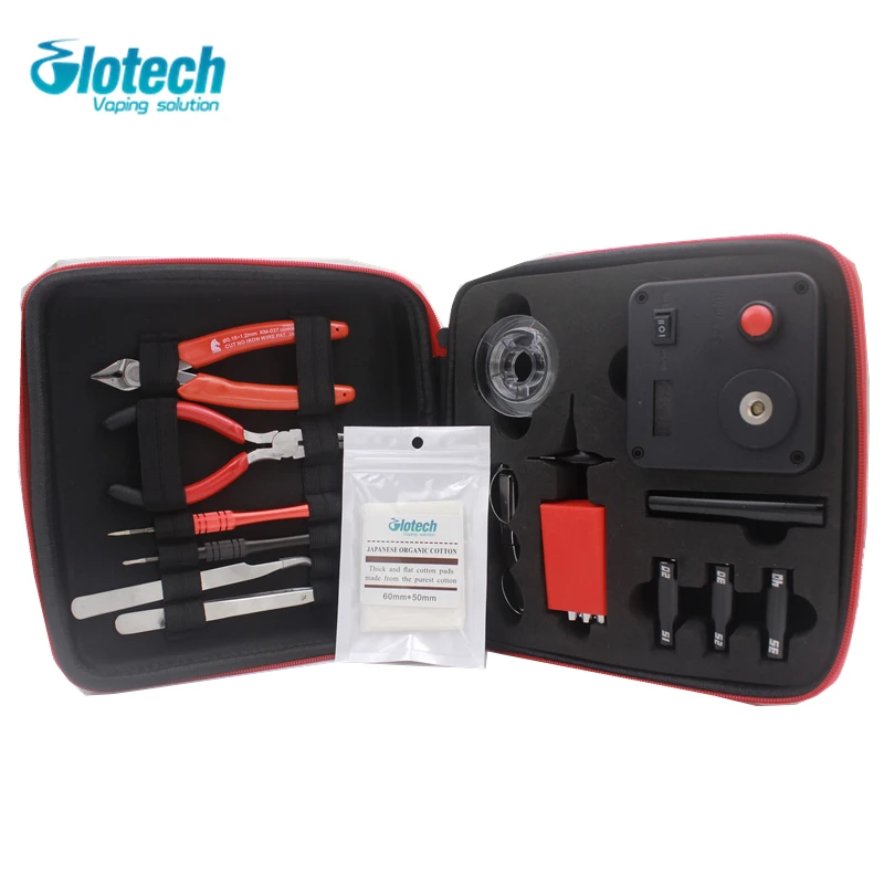Набор инструментов для вейпинга Glotech DIY V3 восстановления катушек с вкладышами 521