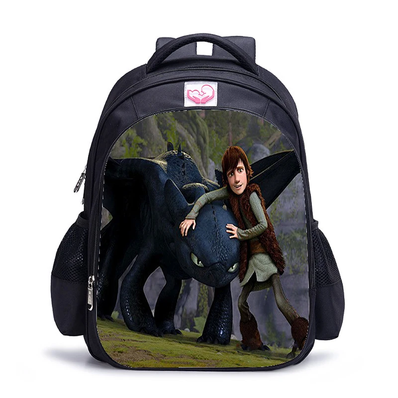 backpack 19 16 дюймов мультфильм Как приручить дракона 3 детские школьные сумки ортопедический рюкзак детский школьный рюкзак для мальчиков и девочек Mochila Infantil сумки - Цвет: backpack 19