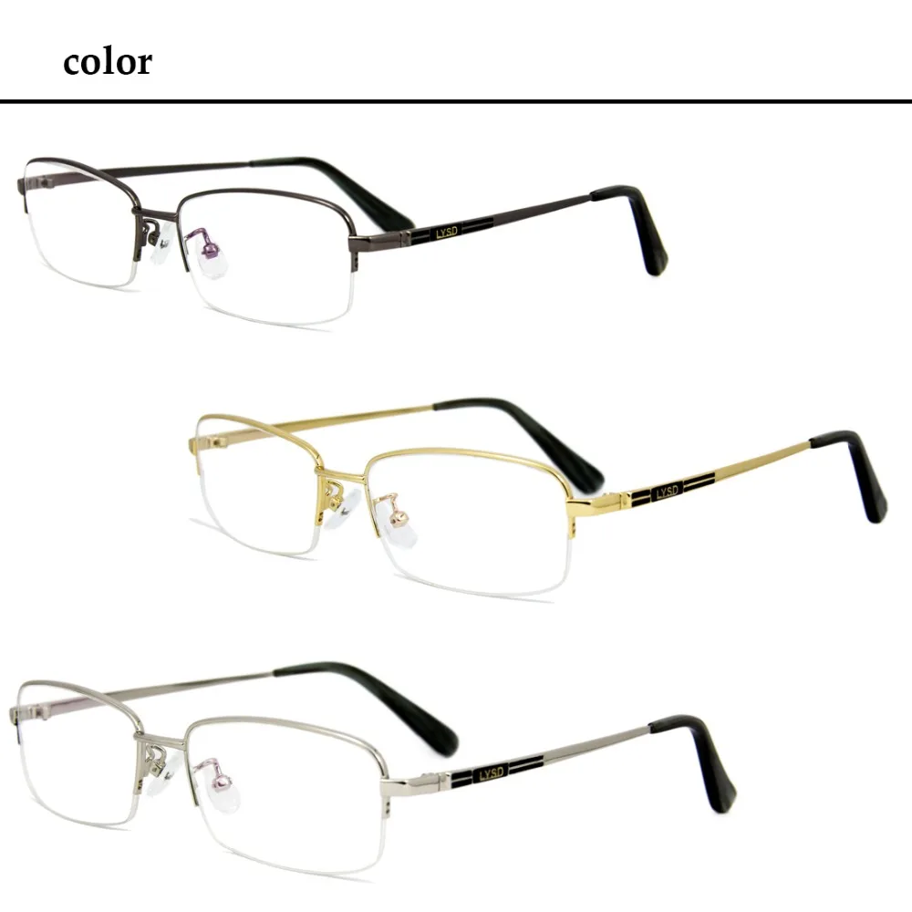 2017 Дизайнерские мужские очки офисные из сплава оправа с прозрачными линзами