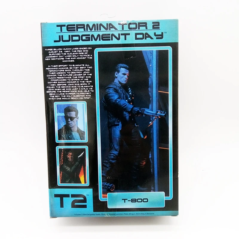 NECA 18 см робот T 800 Figma Терминатор Судный день Арнольд Шварценеггер иностранцы