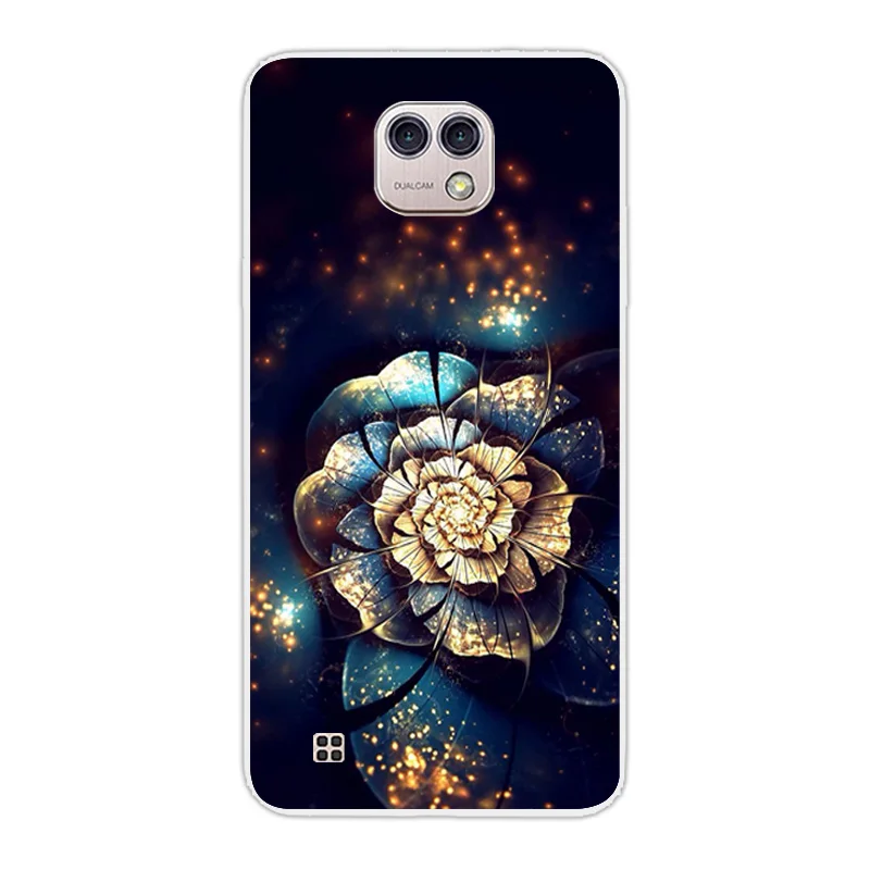 Роскошный чехол для LG X Cam чехлы задней панели с изображением волка K580 K580DS мягкие