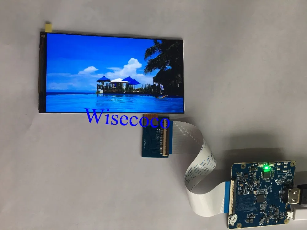 ЖК экран Hdmi в mipi для DK1 и DK2 5 дюйма 2560x1440 2K VR с драйвером HDMI MIPI экраном 2560*1440|lcd screen