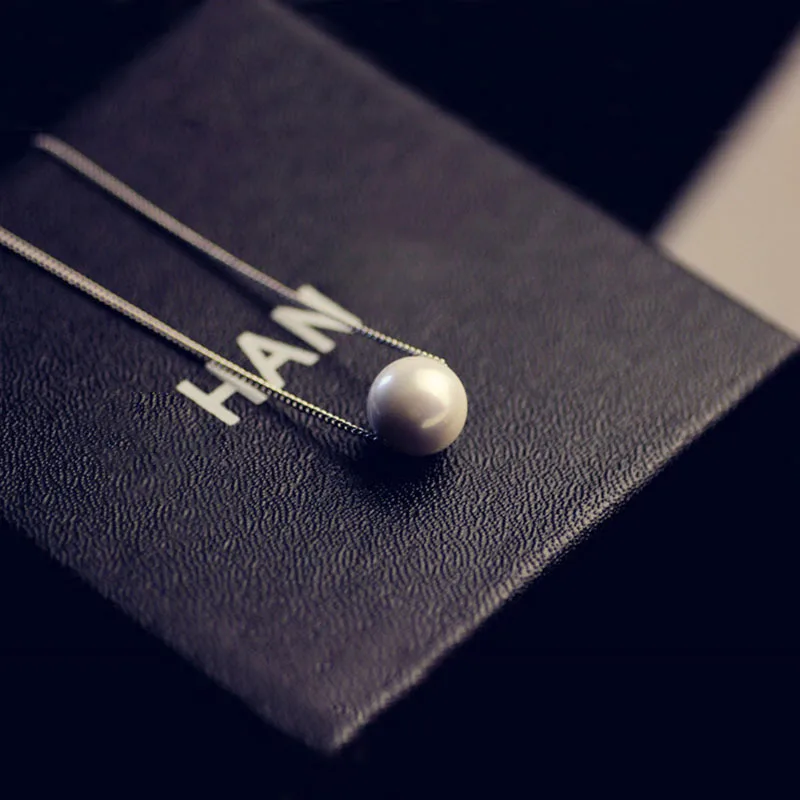 Ожерелье-чокер круглое женское классическое колье с подвеской из крупного