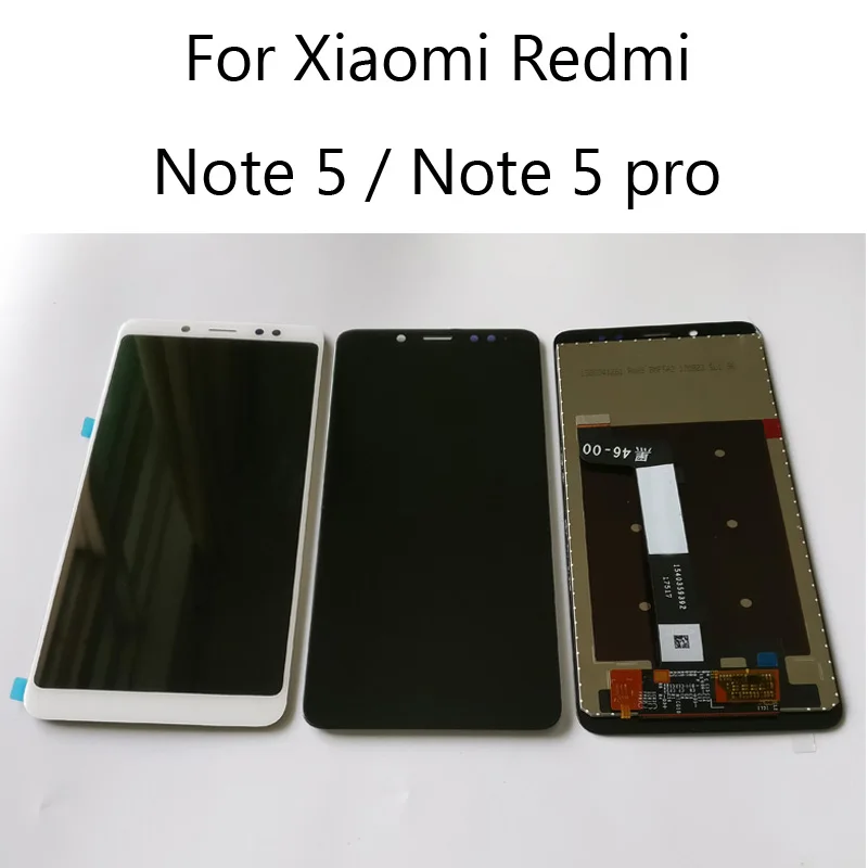 Оригинальный высококачественный черный/белый для Xiaomi Redmi Note 5 / Pro ЖК-дисплей +