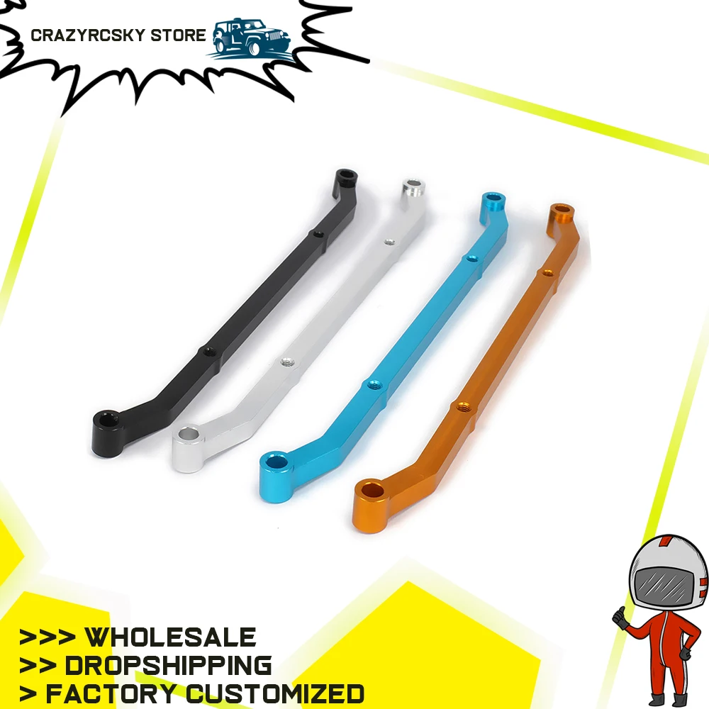 Тяга рулевая, алюминиевая, для радиоуправляемой модели автомобиля, scx10, 1 шт.