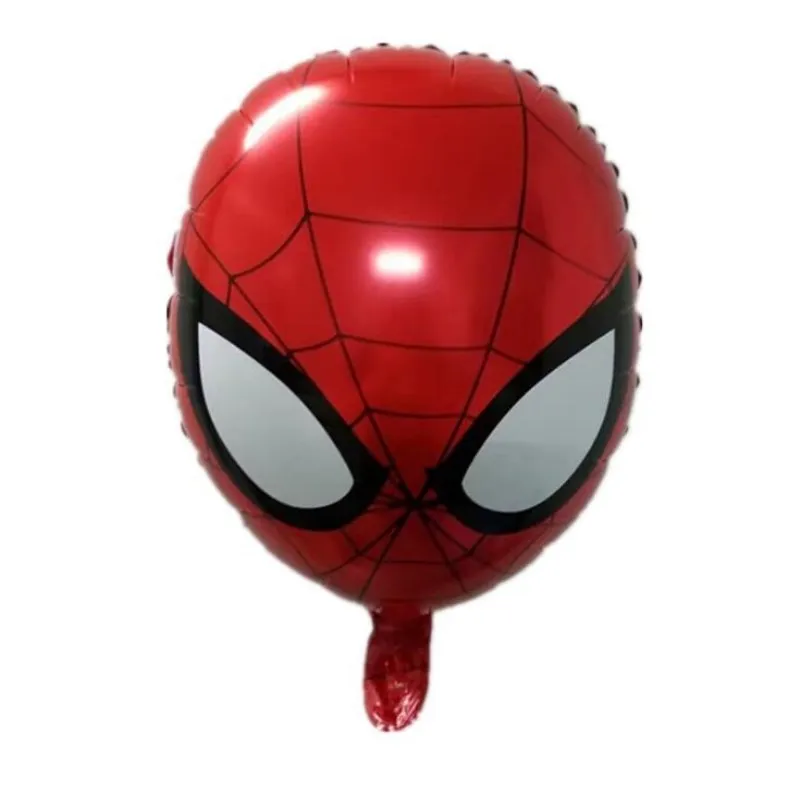 Balloons 10pcs Супер герой флажок с принтом «мстители» гирлянда, "Бэтмен" и "Человек-паук" бумажные флаги овсянка для малыш душ мальчики девочки День рождения украшения - Цвет: Balloons 10pcs