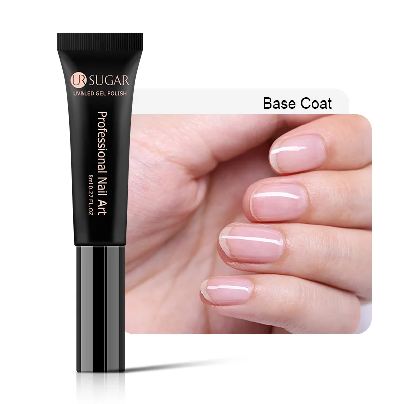 8ml Base Coat Ur Sugar 7 мл Блестящий Гель-лак для ногтей с пауком проволочный эластичный рисунок УФ-гель впитывающий вытягивающий Шелковый лак для ногтей с пауком - Цвет: 8ml Base Coat