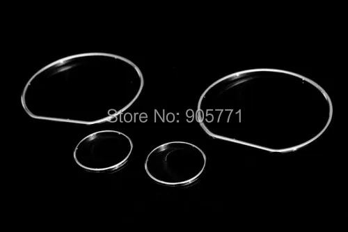 High Quality Chrome Dashboard Gauge Ring Bezel Dial Set for VW GOLF MK3 Free Shipping | Автомобили и мотоциклы