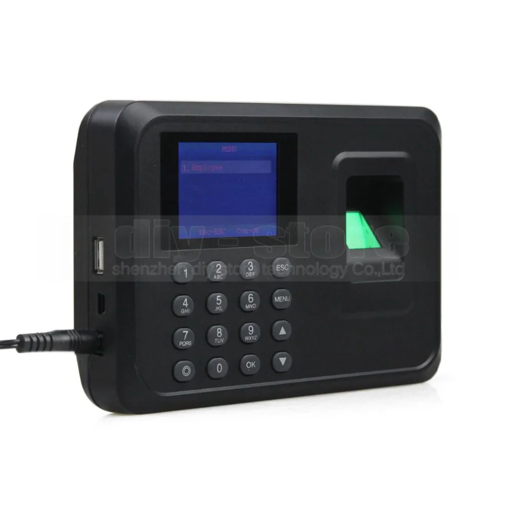 DIYSECUR LCD биометрическая машина для отпечатков пальцев | Безопасность и защита