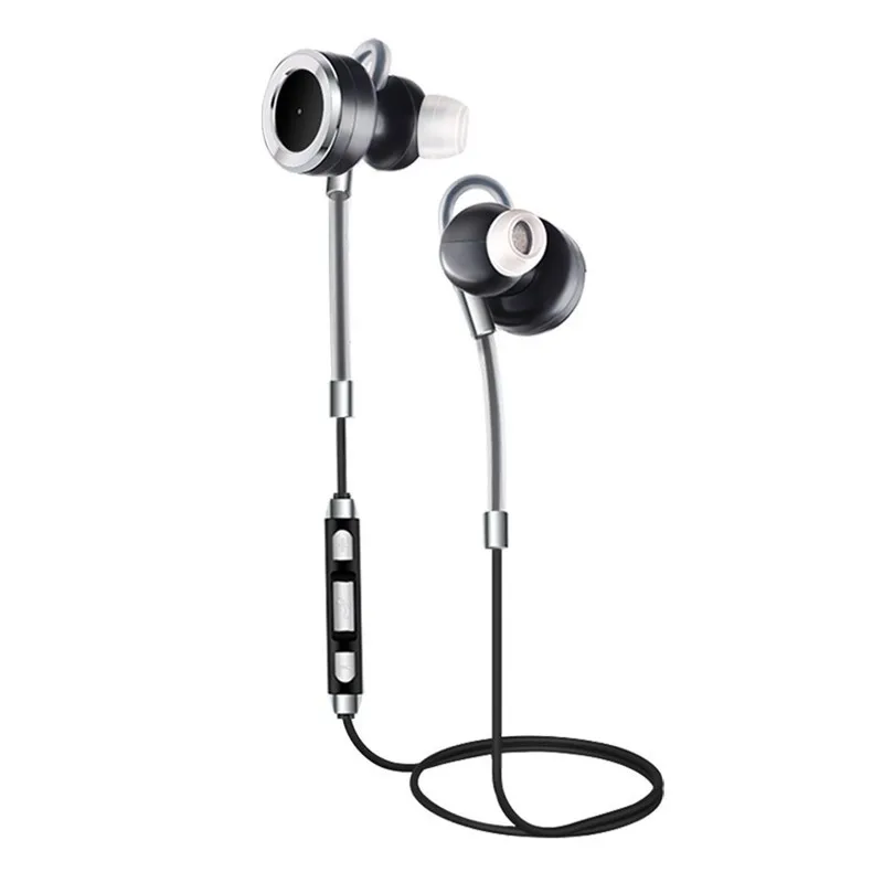 Шум отмена bluetooth-гарнитура Спорт Беспроводной Handsfree наушники голосовых команд