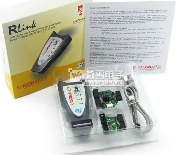 1 шт. ST STX-RLINK STM8 STM32 эмулятор загрузчика