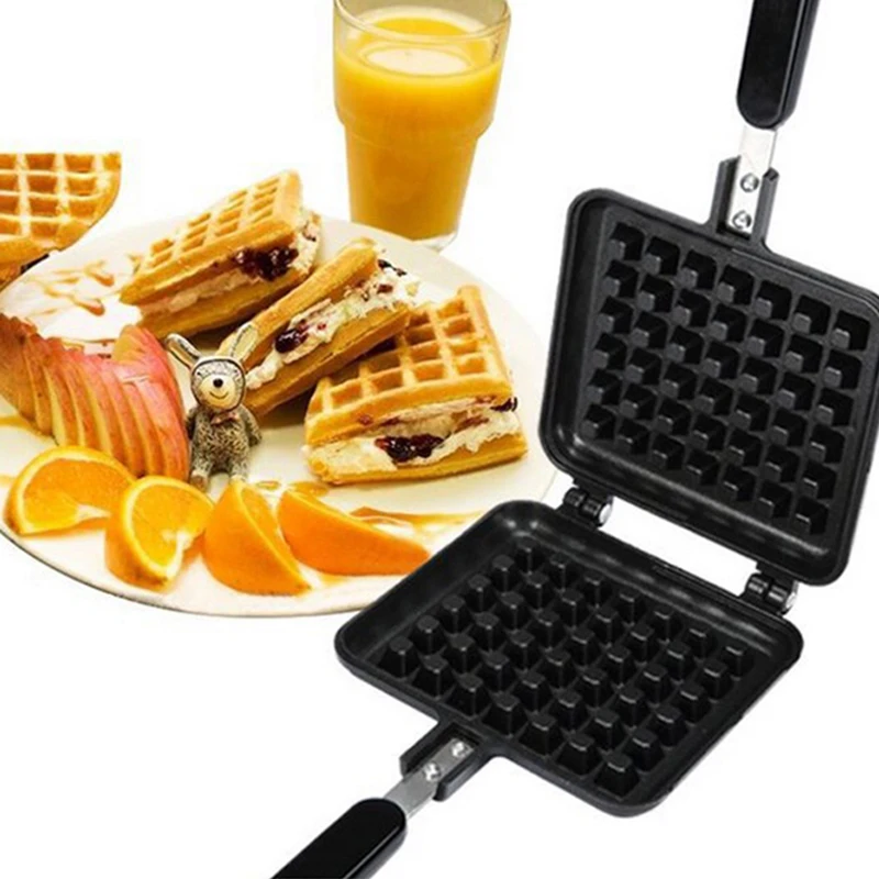 

Waffle Mold Bake-ware Maker Muffin Mould Waffle-baking Dessert Non-stick Western DIY Machine Kitchen Tool Manual Bubble Egg 1pcs
