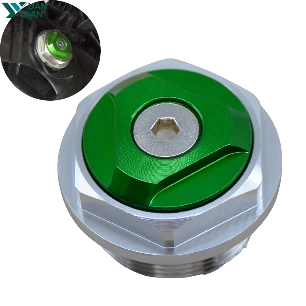 Новый стиль мотоцикл из нержавеющей стали моторное масло капсула Вилка Винт