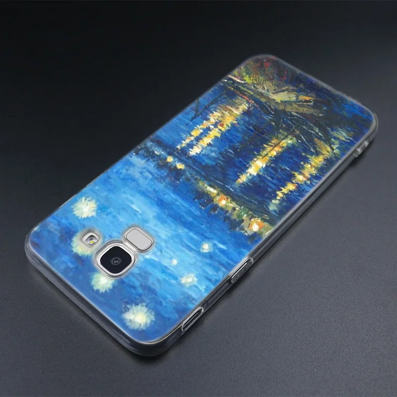 Популярный Мягкий силиконовый чехол Van Gogh Tardis для Samsung Galaxy J2Pro J4 J6 J8 2018 J3 J5 J7 2016 2017EU