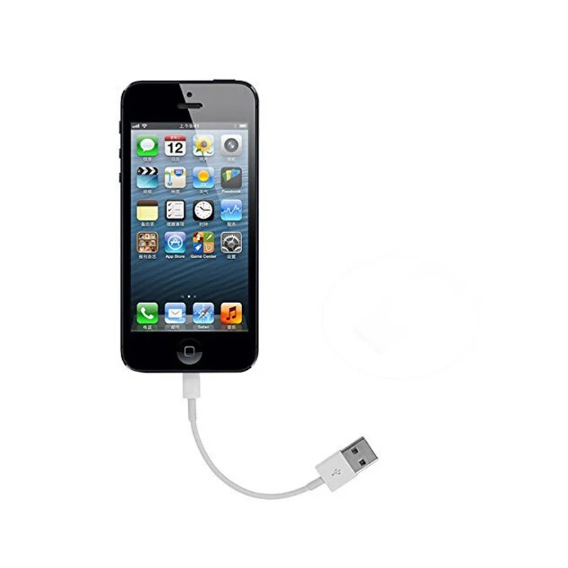 10 см 8pin usb кабель для iPhone X Xs Max XR 8 7 6 S плюс 5 5S SE iPad Mini Air Pro Зарядка синхронизации