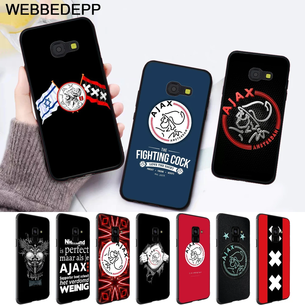 Ajax команды силиконовый чехол для samsung A3 A5 A10S A20S A30S A50S A6 плюс A7 A8 A9 A10 A30 A40 A50 A70 J6