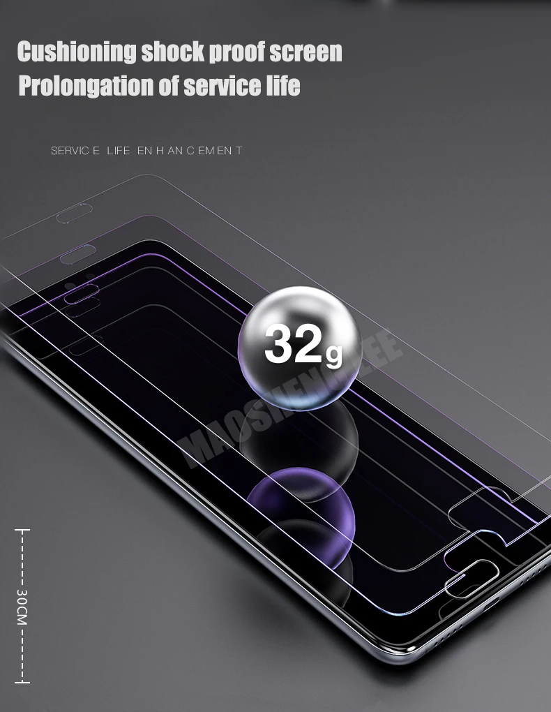 Закаленное стекло для Huawei P20 Pro Lite Защита экрана 9H Оригинальное закаленное HUawei