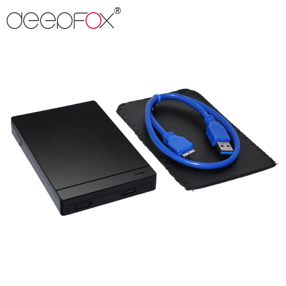 Чехол для жесткого диска DeepFox 2 5 дюйма с USB 3 0 на SATA корпус ноутбука до Гбит/с|Корпус