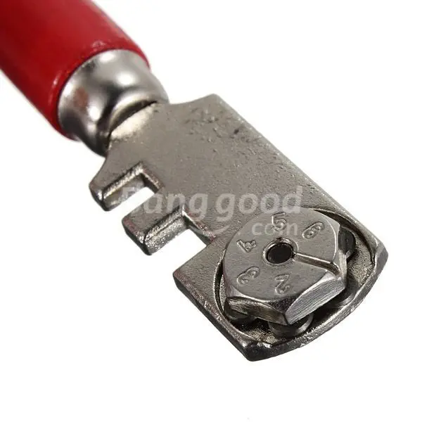 Hot Deal 130mm Silberschnitt 6 Wheel Diamond Tripped Glasschneider Tool |