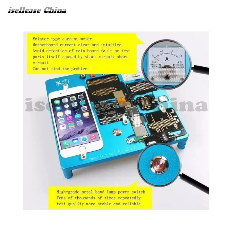 Оригинальный Mi Jing STT быстроходный испытательный прибор и стенд для iphone 6 6G 4. 7