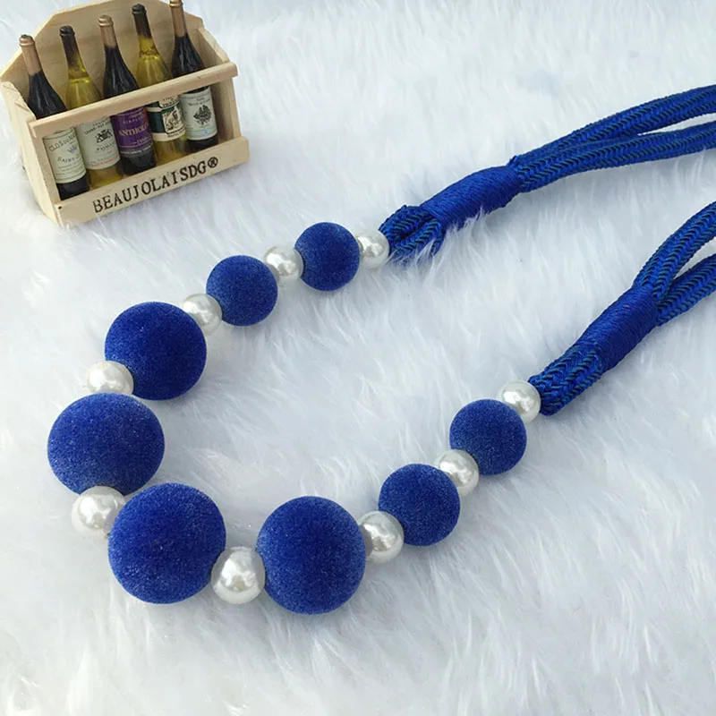 Home Decor festival party supplies holiday decoration decorative woolen curtain tieback tassels CP064B | Дом и сад