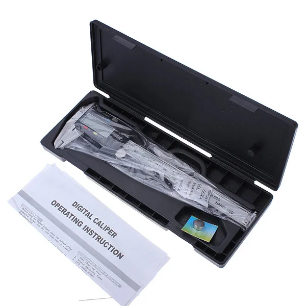 Professional 6 Inch 150mm Electronic Mini Digital Caliper Micrometer Guage Ruler with Battery + A Box New | Инструменты