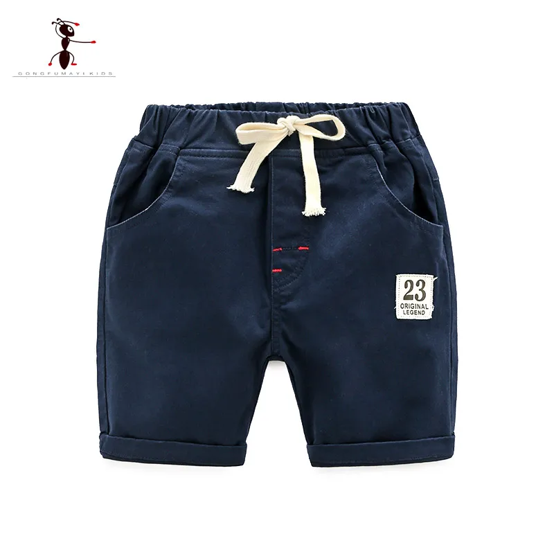 Шорты детские хлопковые с эластичным поясом на лето 2018|Брюки| |