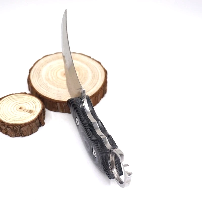 Охотничий нож Karambit с фиксированным лезвием уличный коготь рукояткой твердость