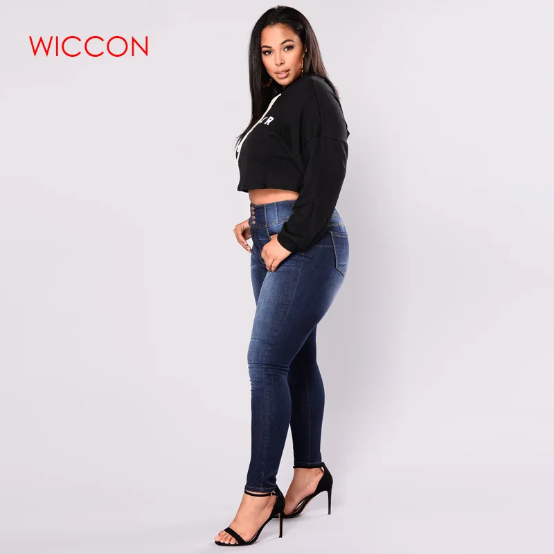 Женские джинсы, 5XL, плюс размер, Feminino, повседневные, пуш-ап, джинсы, стрейчевые, с высокой талией, обтягивающие, облегающие, брюки