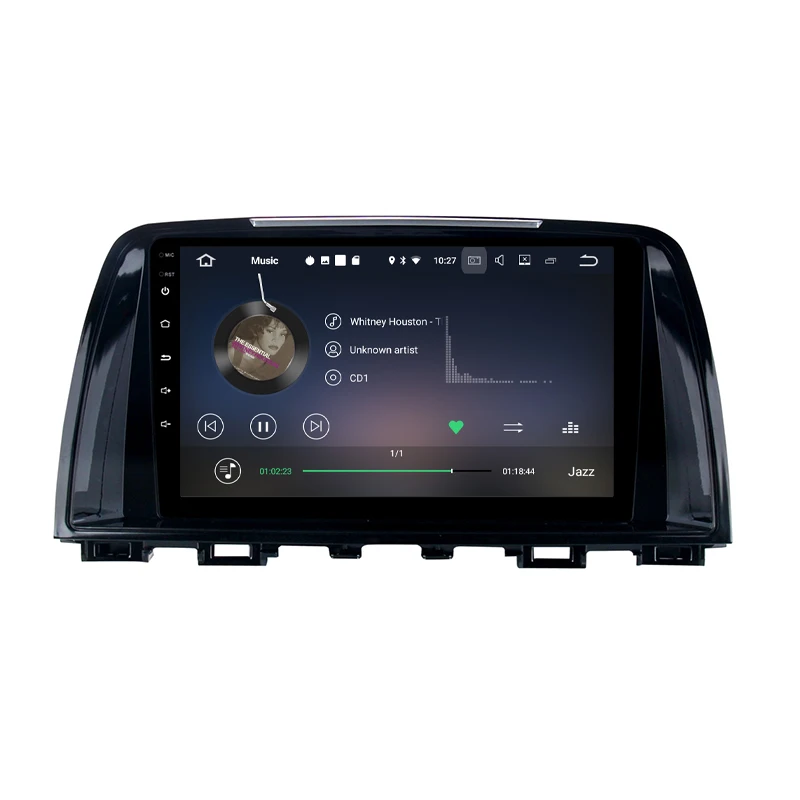 JSTMAX 9 "Android 8 0 Автомобильный GPS радио плеер для Mazda 6 Atenza 2013-2015 4G + 32G Восьмиядерный