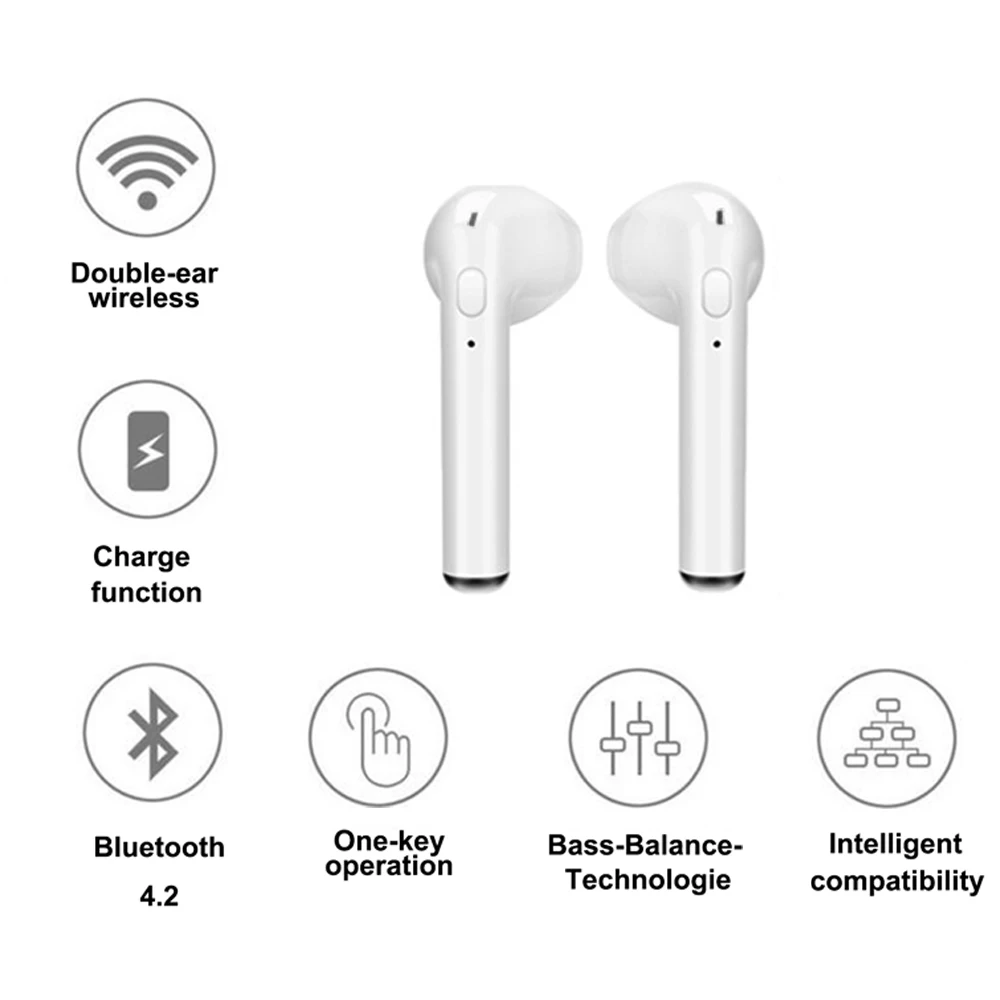 I9 I9S TWS мини беспроводные наушники Bluetooth с зарядным устройством для всех